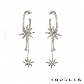 Boodles Cabaret Hoop Earrings 2.56ct